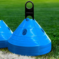 FORZA Football SuperCone Training Marker Domes [20 QTY] - Sky Blue