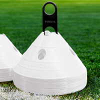 FORZA Football SuperCone Training Marker Domes [20 QTY] - White