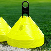 FORZA Football SuperCone Training Marker Domes [20 QTY] - Yellow
