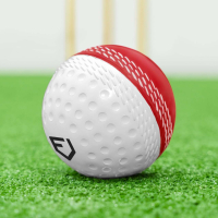 FORTRESS Reverse Swing Cricket Balls [Red & White] - Pack of 1 