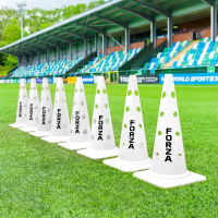 FORZA 20in Cones [White] - Pack of 8 - With Agility Poles