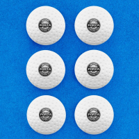 FORZA 5-Star International Match Hockey Balls [White | Pack of 6]