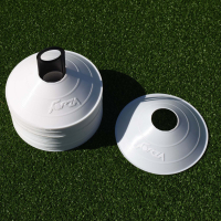50 FORZA Hockey Training Marker Cones [White]