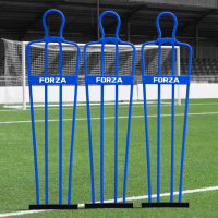 FORZA 6ft Airflow Football Mannequins [Electric Blue | Pack of 3]