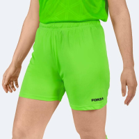 FORZA Women’s Goalkeeper Shorts [Small] - Fluro Green