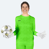 FORZA Women’s Goalkeeper Long Sleeve Shirt [Small] - Fluro Green