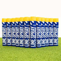 Yellow - 750ml Aerosol Line Marking Spray Paint [12 Pack]