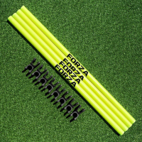 FORZA Hurdle/Agility Poles [Yellow] - 25mm Poles + Clips