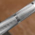Hill style knurling on women's barbell