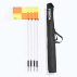 FORZA Spring Loaded Corner Poles & FORZA Spring Loaded Corner Poles & Flags - Pack of 4 with carry bag| Net World Sports