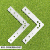 Corner Bracket For FORZA Alu110 Socketed Goals