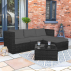 Harrier Rattan Corner Sofa Set [4 Seats] | Net World Sports