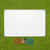90cm x 60cm Dry Erase Baseball Tactics Board