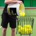 Tennis Ball Basket & Hopper [72 Ball Capacity] 