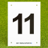 A4 Tennis Court & Sports Pitch Number Plates | Tennis Court Equipment | Sports Pitches Equipment | Net World Sports