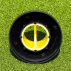 Black And Yellow Rugby Kicking Tee