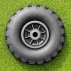 Replacement FORZA Alu110 Football Goal Wheels (Lever & 360° Wheels)