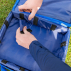Individual padded compartments can be easily removed 