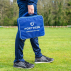 Padded carry handle enables easy transportation 