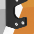 METIS Wall Mounted Barbell Rack 