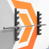 METIS Wall Mounted Barbell Rack 