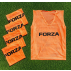 Orange Junior Training Bibs