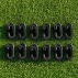 Black Cricket Net Clips