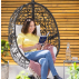 Harrier Hanging Egg Swing Chairs [2 Sizes] | Net World Sports