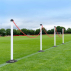 Freestanding Plastic Post & Chain Barrier Set [5x Colours]