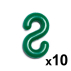 Plastic Chain Barrier Connectors [6mm/8mm] - Pack of 10