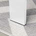 Harrier Garden Sofa & Table Set [6 Seater] - White/Grey