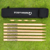 Complete Set Of Professional Wooden Cricket Stumps | Net World Sports