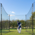 Stop That Ball™ Cricket Batting Cage Net (Removable)