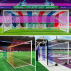 Custom Stadium Box Goal Nets [Any Colour]