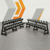 METIS Commercial Dumbbell Rack Sets | Net World Sports