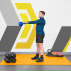 FORZA Foam Interlocking Gym Floor Mats Orange