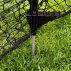 Metal Spikes For Ground Insertion