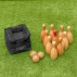 Harrier Wooden Skittles Set | Net World Sports