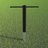 Pro Socketed STOP THAT BALL™ - Ball Stop Net & Posts [10/12/16ft High]
