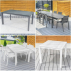 Alu Garden Dining Tables