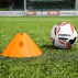 Orange Football FORZA Mega Cone 