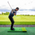 Outdoor Dual Turf Golf Hitting Mat