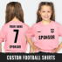 Custom Football Shirts for Kids
