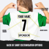Customisable Football Shirts for Children