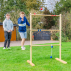 Outdoor ladder ball game