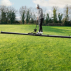 Greenkeeping Folding Dew Brush - 10ft long