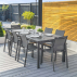 Harrier Luxury Outdoor Dining Table Set [Extendable] + 8x Seats 