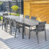 Harrier Luxury Outdoor Dining Table Set [Extendable] + 8x Seats 