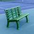 Vermont Tennis Court Benches [3/4 Seater] - Standard or Backless