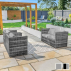 Harrier Rattan Sofa Set [4 Seats]